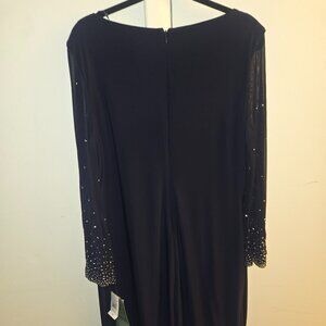 Navy Blue Jackie John Cocktail Dress